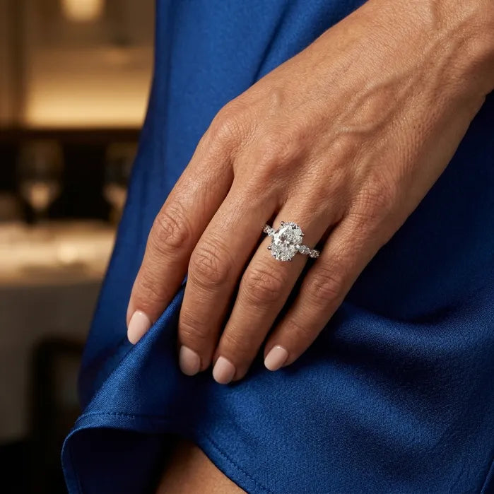 Timeless Oval Marquise Signature Ring - A Testament to Your Elegance--Last Day Sale-90% OFF🔥