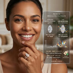 Experience Sophisticated Brilliance: Your New Everyday Signature Ring--Last Day Sale-90% OFF🔥