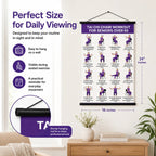 🔥Last Day 90% OFF🔥❄️🔥Tai Chi Chair Workout Chart for Seniors (16 x 24 inches)