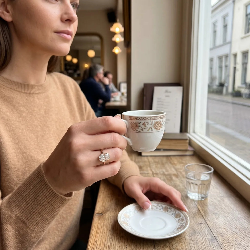 A Stunning Antique Oval Ring That Never Snags on Your Sweaters--Last Day Sale-90% OFF🔥