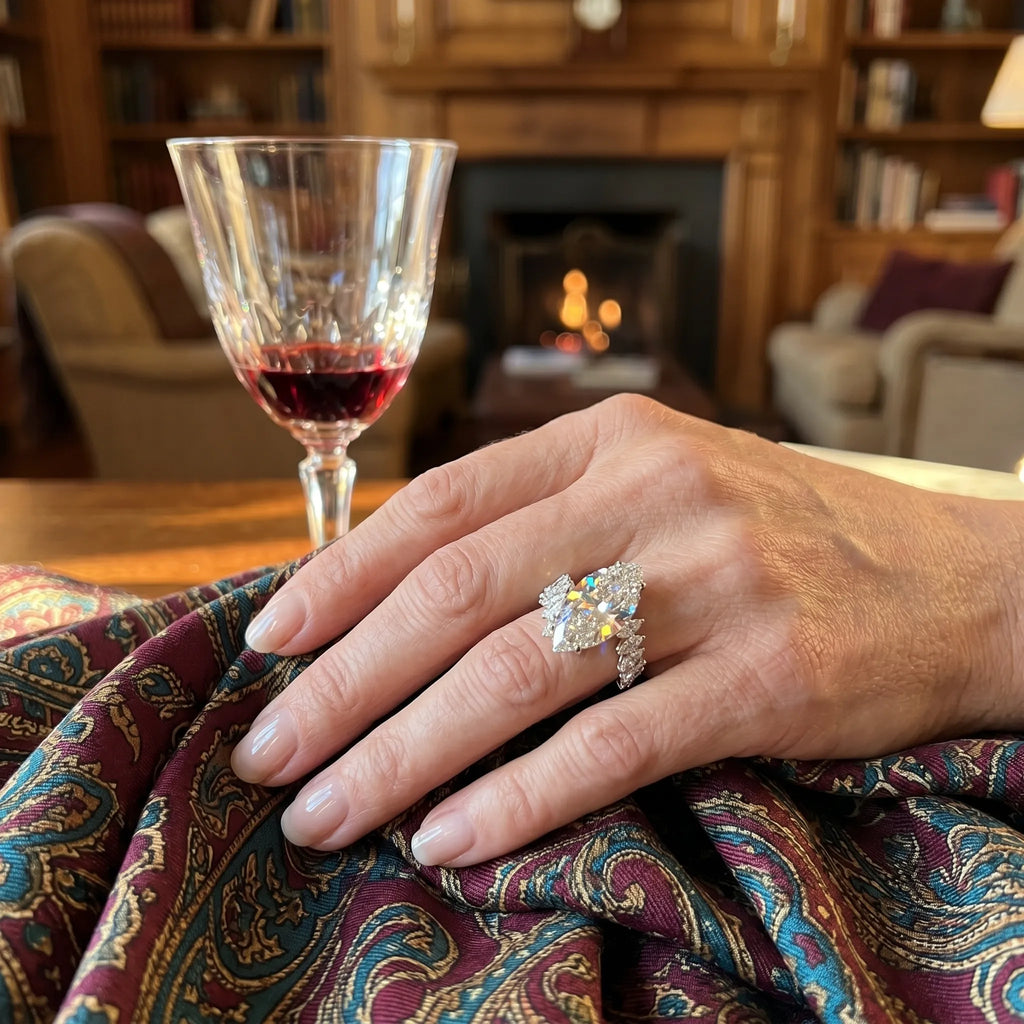 The Milestone Ring: Lab-Grown Brilliance for Everyday Luxury--Last Day Sale-90% OFF🔥