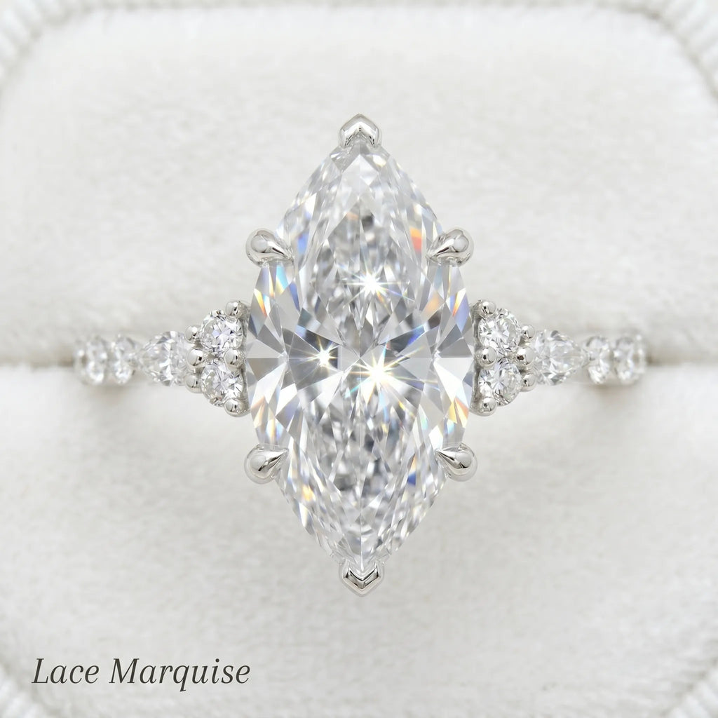 The Signature Lace Marquise Ring – Timeless Elegance That Visually Elongates Your Fingers--Last Day Sale-90% OFF🔥