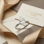 Sophisticated Grace: The Ultimate Finger-Slenderizing Statement Ring--Last Day Sale-90% OFF🔥