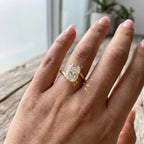 Timeless Grace Ergonomic Curvy Solitaire--Last Day Sale-90% OFF🔥