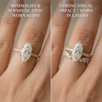 Experience Sophisticated Brilliance: Your New Everyday Signature Ring--Last Day Sale-90% OFF🔥