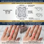 Elongated RadiantLab Diamond Ring：The Perfect Milestone Upgrade--Last Day Sale-90% OFF🔥
