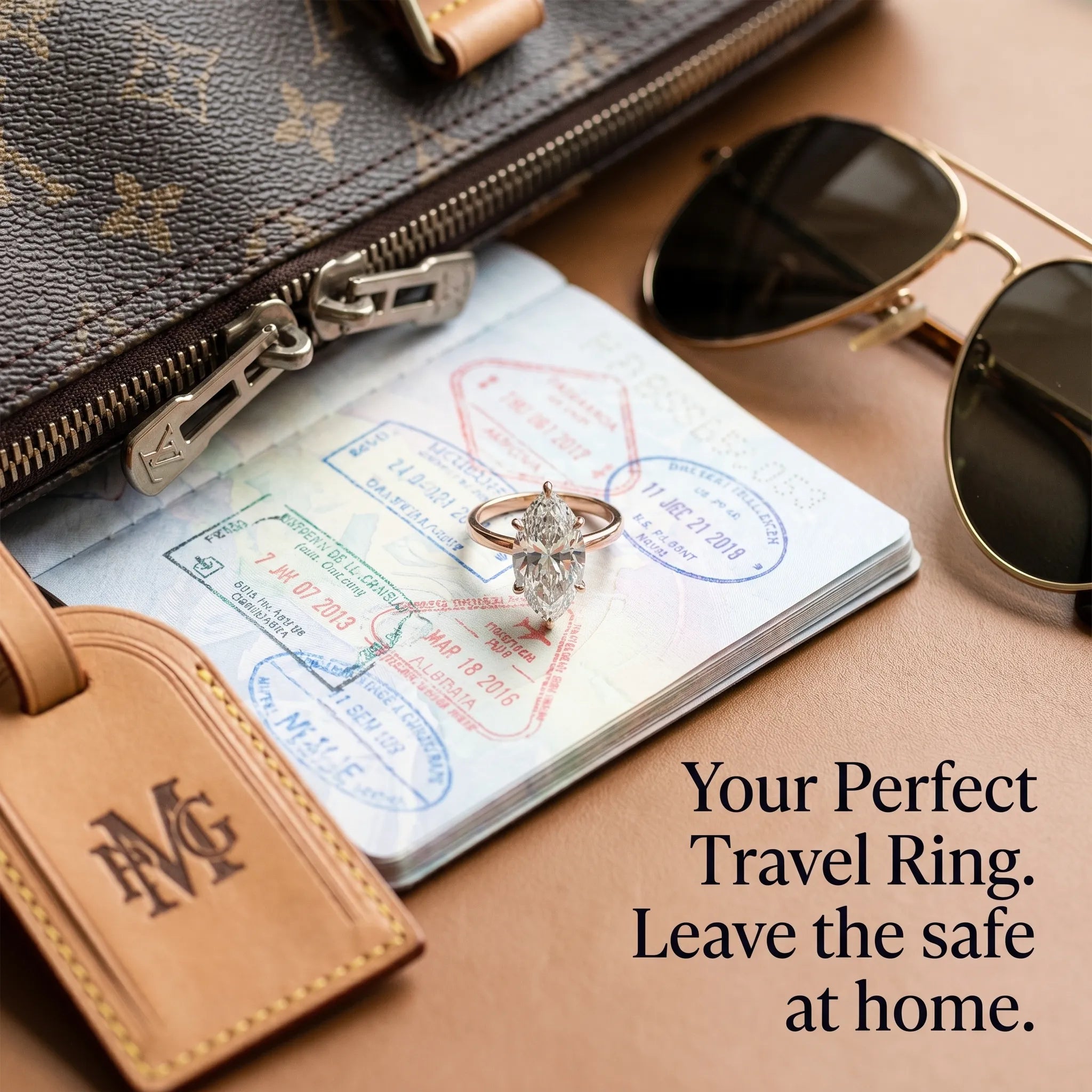 The Upgrade You Deserve: Breathtaking Marquise Solitaire Ring--Last Day Sale-90% OFF🔥