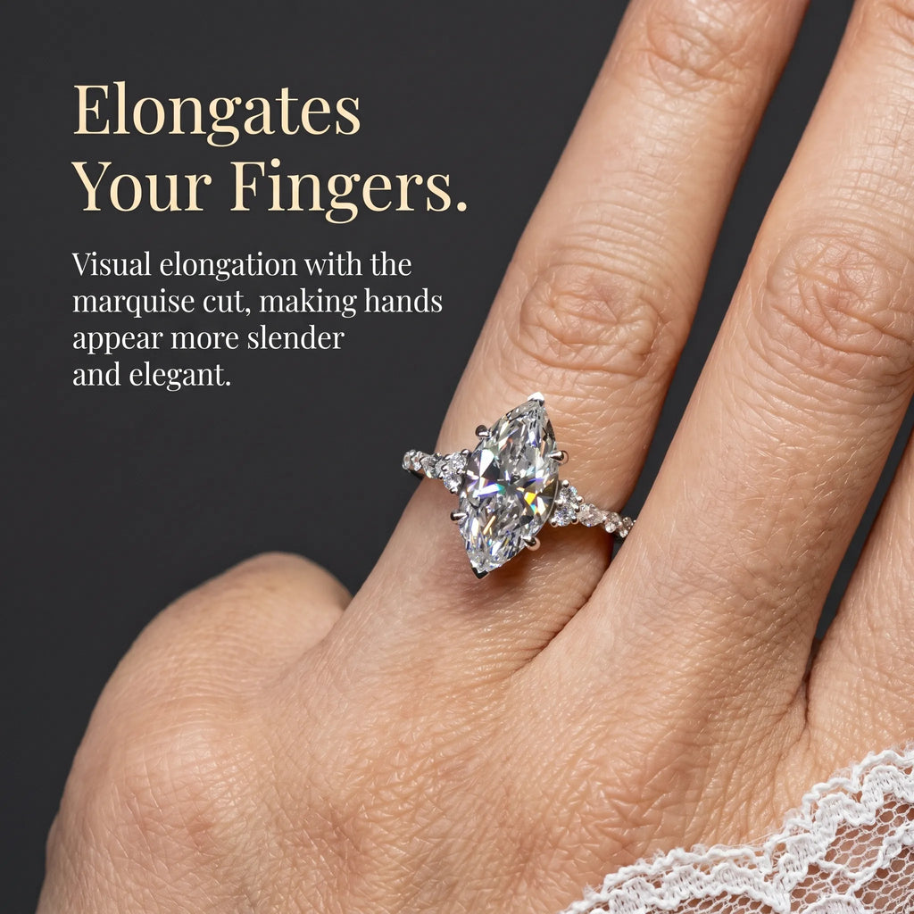The Signature Lace Marquise Ring – Timeless Elegance That Visually Elongates Your Fingers--Last Day Sale-90% OFF🔥