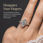 The Signature Lace Marquise Ring – Timeless Elegance That Visually Elongates Your Fingers--Last Day Sale-90% OFF🔥