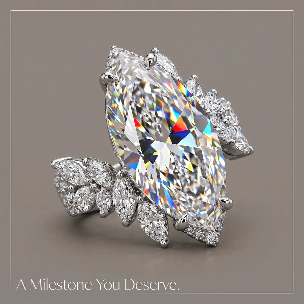 The Milestone Ring: Lab-Grown Brilliance for Everyday Luxury--Last Day Sale-90% OFF🔥