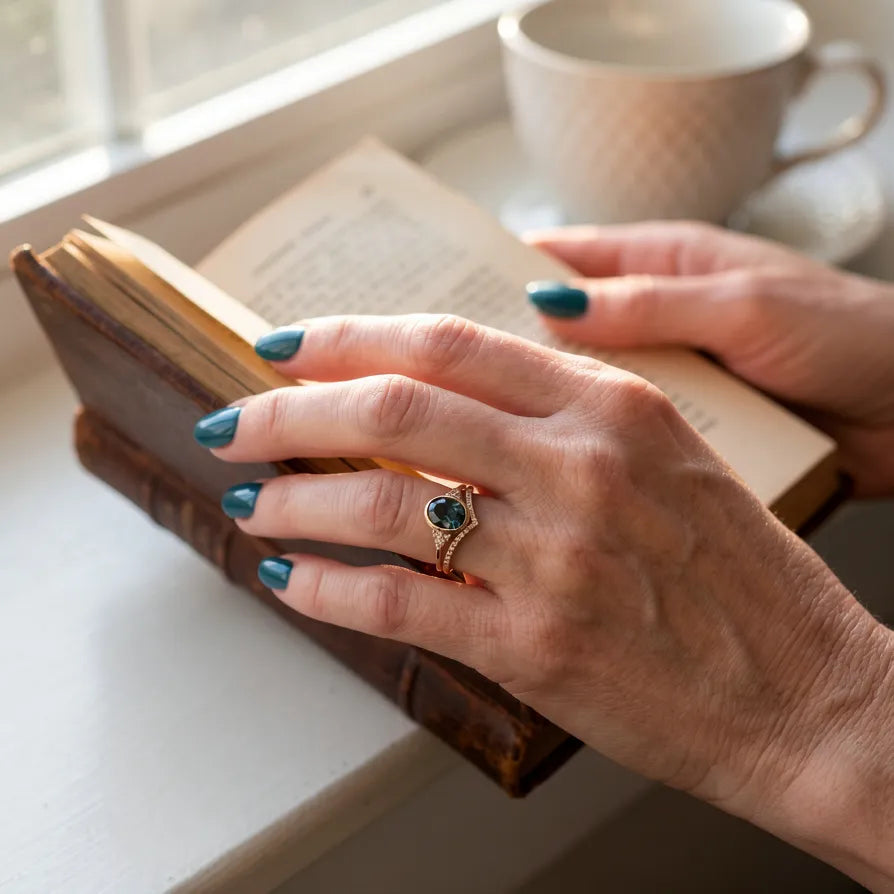 Treat Yourself to Breathtaking Brilliance: Natural D/F VS Diamond Chevron Ring--Last Day Sale-90% OFF🔥