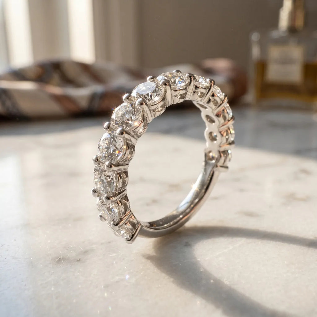 The Timeless Brilliance Eternity Band | Cloud-Comfort Fit & Flawless Sparkle--Last Day Sale-90% OFF🔥