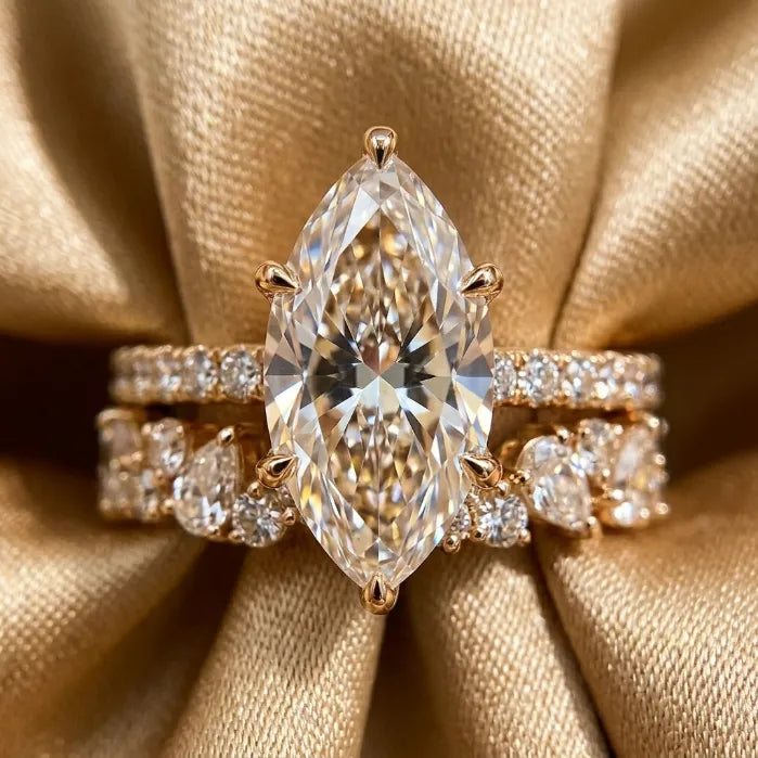 Experience Sophisticated Brilliance: Your New Everyday Signature Ring--Last Day Sale-90% OFF🔥