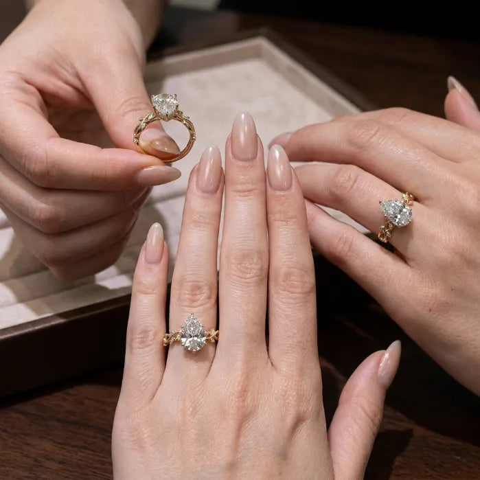 A Symbol of Your Journey: The Exquisite Vine-Crafted Diamond--Last Day Sale-90% OFF🔥