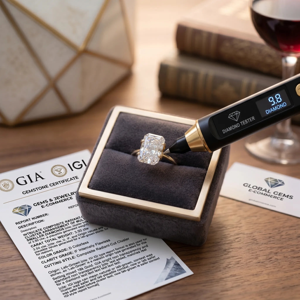 Elongated RadiantLab Diamond Ring：The Perfect Milestone Upgrade--Last Day Sale-90% OFF🔥