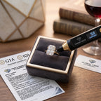Elongated RadiantLab Diamond Ring：The Perfect Milestone Upgrade--Last Day Sale-90% OFF🔥