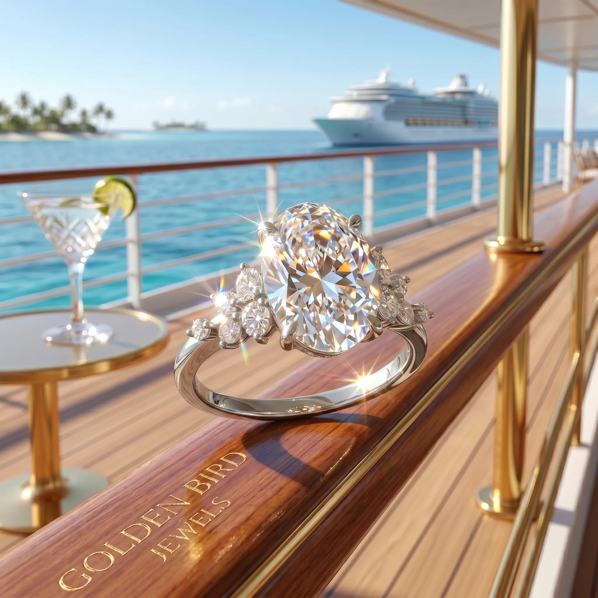 The Oval Nova™ Premium Moissanite Ring | Vintage Elegance & Worry-Free Travel Diamond Alternative--Last Day Sale-90% OFF🔥