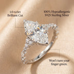 The Signature Lace Marquise Ring – Timeless Elegance That Visually Elongates Your Fingers--Last Day Sale-90% OFF🔥