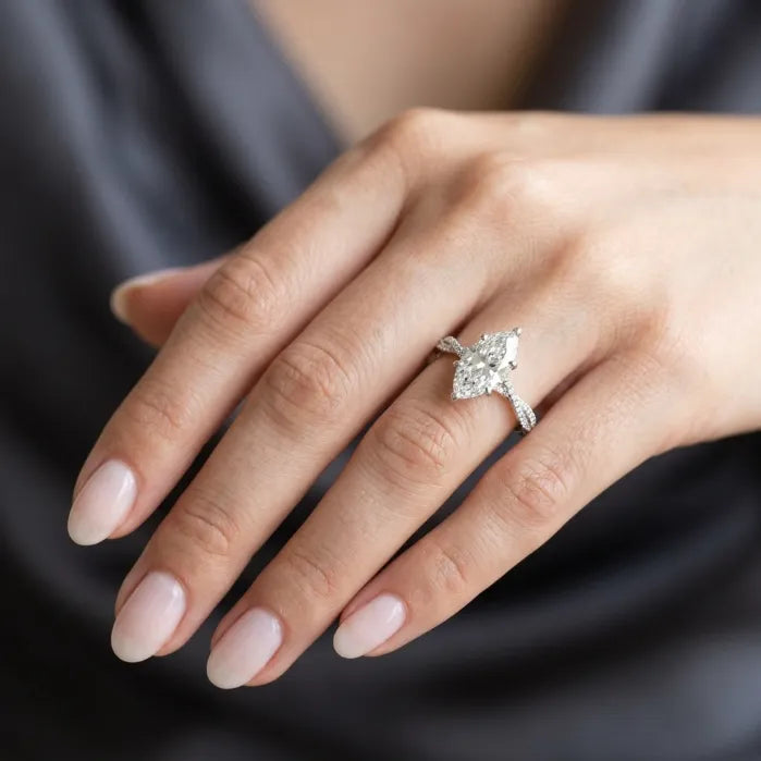 Sophisticated Grace: The Ultimate Finger-Slenderizing Statement Ring--Last Day Sale-90% OFF🔥