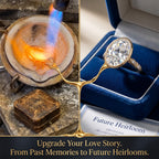 The Heritage Bezel Ring: Snag-Free Vintage Elegance with Brilliant Lab-Grown Diamonds--Last Day Sale-90% OFF🔥