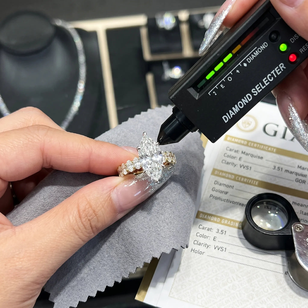 A Milestone You Can Wear: The Selena Vintage Marquise Diamond Ring (Limited In-Stock)--Last Day Sale-90% OFF🔥