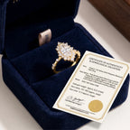 Vintage Marquise Moissanite Ring - Visually Slenderizes Fingers, Flawless Diamond Alternative--Last Day Sale90% OFF🔥