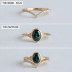 Treat Yourself to Breathtaking Brilliance: Natural D/F VS Diamond Chevron Ring--Last Day Sale-90% OFF🔥