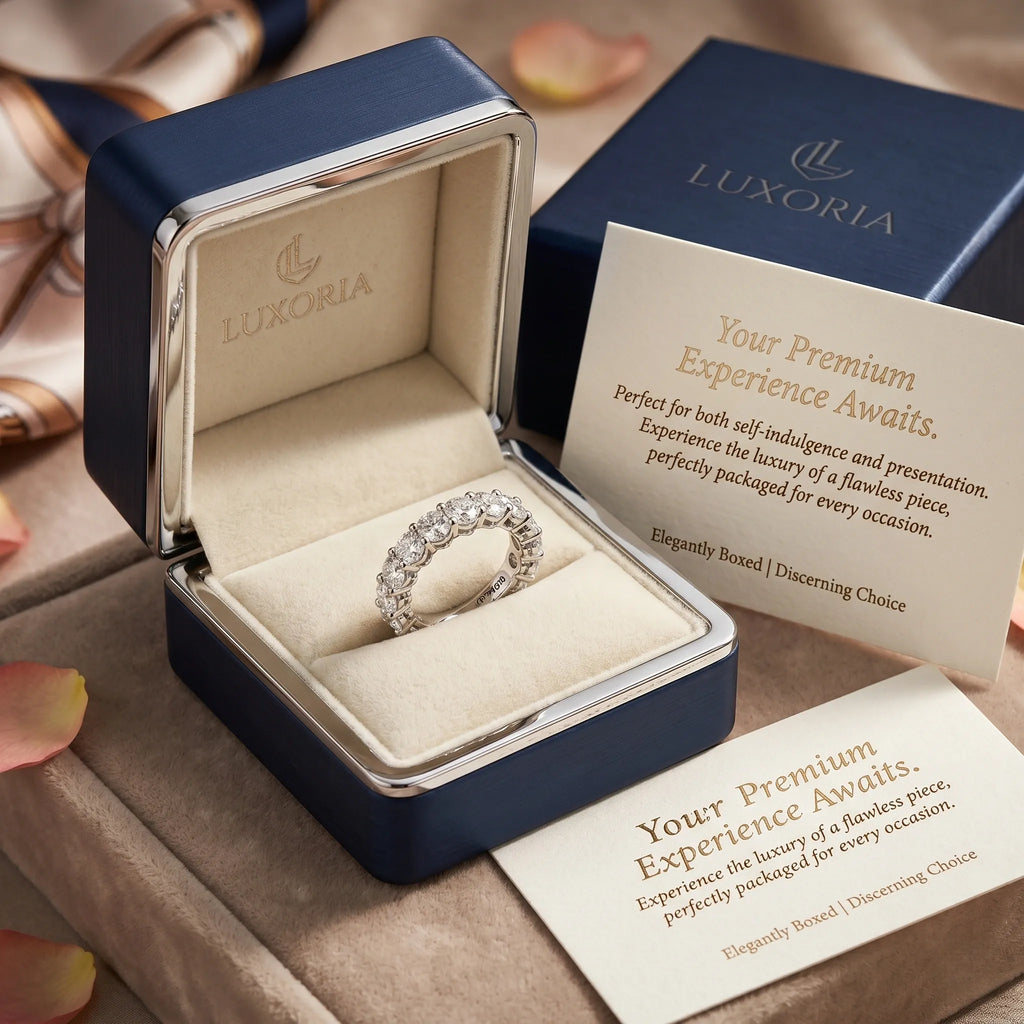 The Timeless Brilliance Eternity Band | Cloud-Comfort Fit & Flawless Sparkle--Last Day Sale-90% OFF🔥