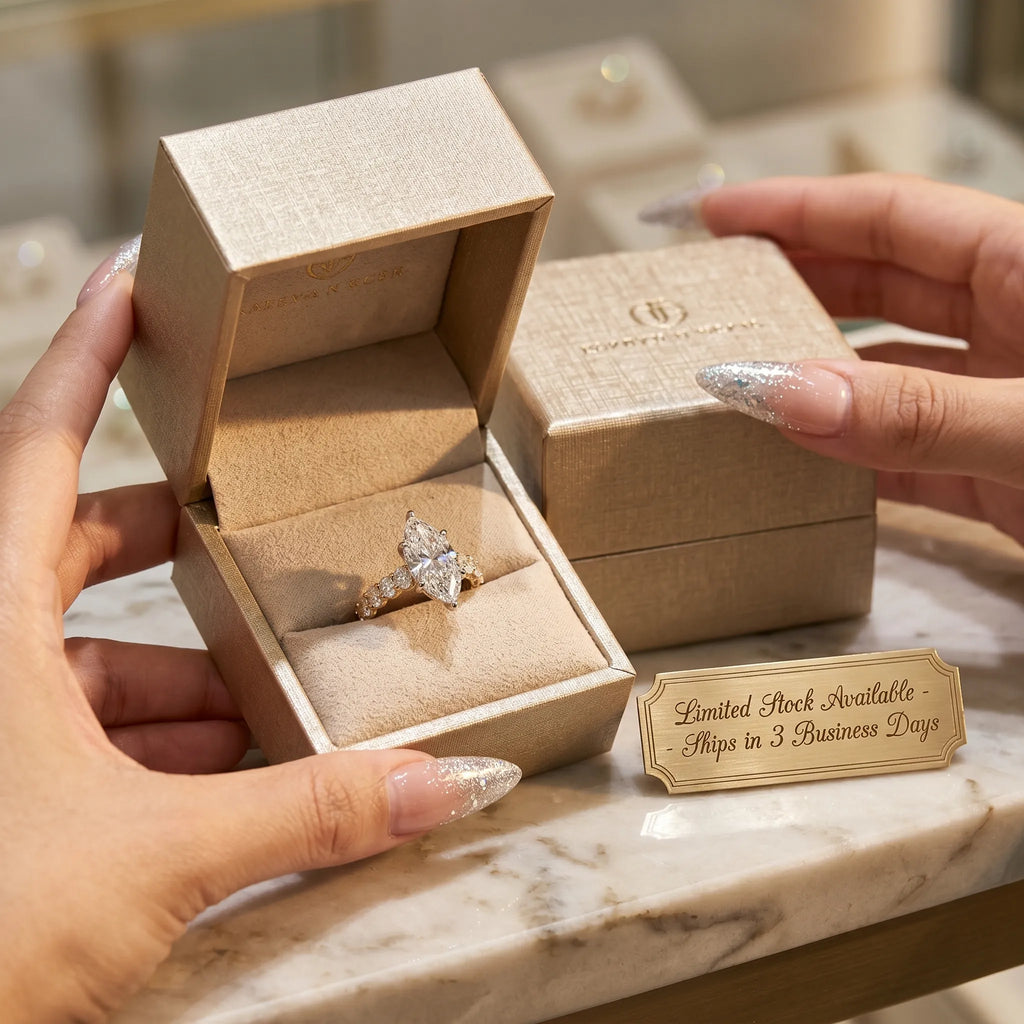 A Milestone You Can Wear: The Selena Vintage Marquise Diamond Ring (Limited In-Stock)--Last Day Sale-90% OFF🔥