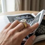 The Timeless Statement: 4ct Oval Lab-Diamond in Hand-Brushed Gold – Elegance That Won't Snag Your Silk or Flip on Your Finger--Last Day Sale-90% OFF🔥