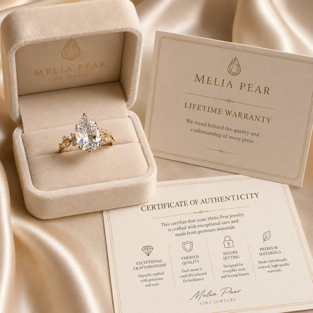 Instantly Slimmer Fingers: The Magic of Our Pear Cut Design--Last Day Sale-90% OFF🔥
