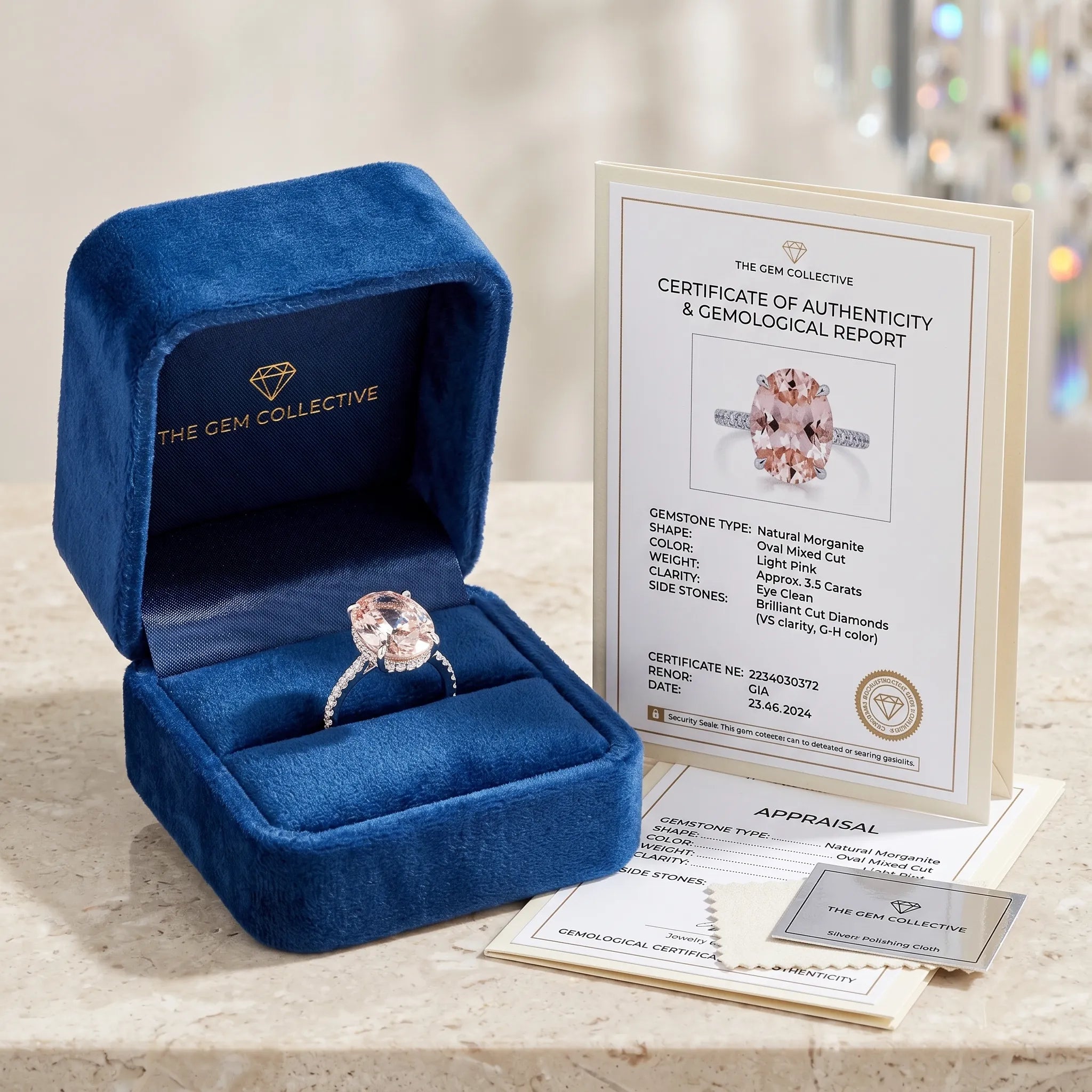 The Radiant Fancy Pink Oval Diamond Ring – Perfectly Centered, Endlessly Elegant--Last Day Sale-90% OFF🔥