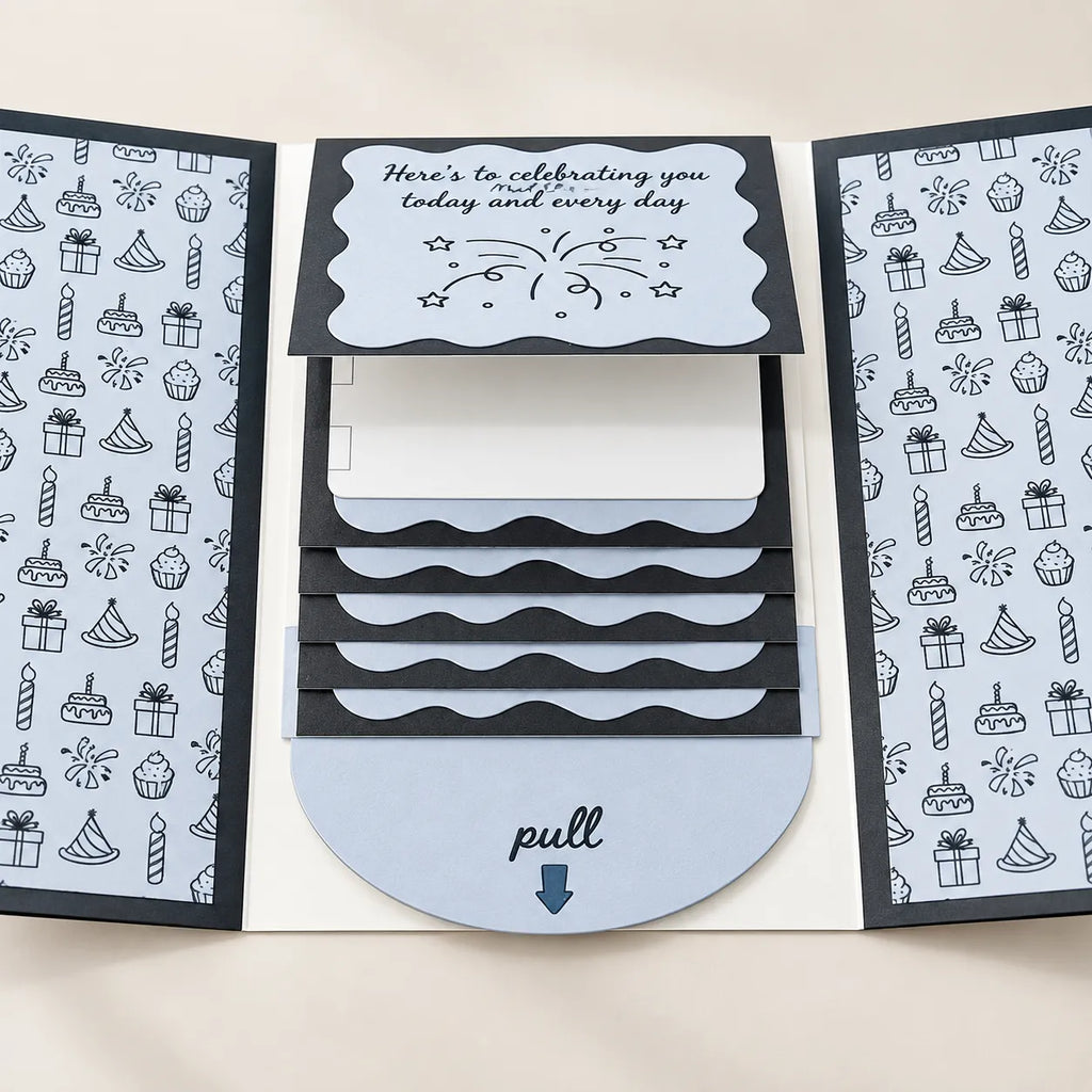 🔥LAST DAY 50% OFF - 2026 New 🎅💳 Waterfall Christmas Gift Card Booklet ✨