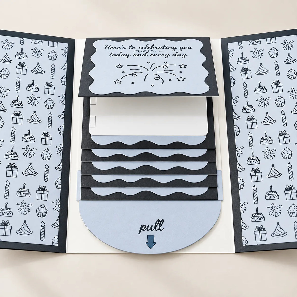 🔥LAST DAY 50% OFF - 2026 New 🎅💳 Waterfall Christmas Gift Card Booklet ✨