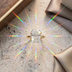 Elongated RadiantLab Diamond Ring：The Perfect Milestone Upgrade--Last Day Sale-90% OFF🔥