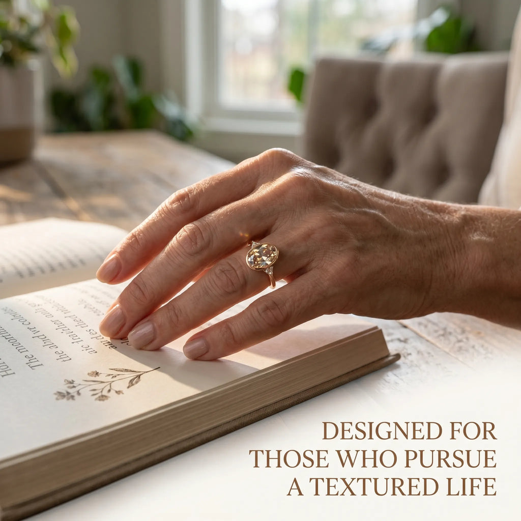 Finally, A Diamond Ring That Loves Your Cashmere Sweaters As Much As You Do--Last Day Sale-90% OFF🔥