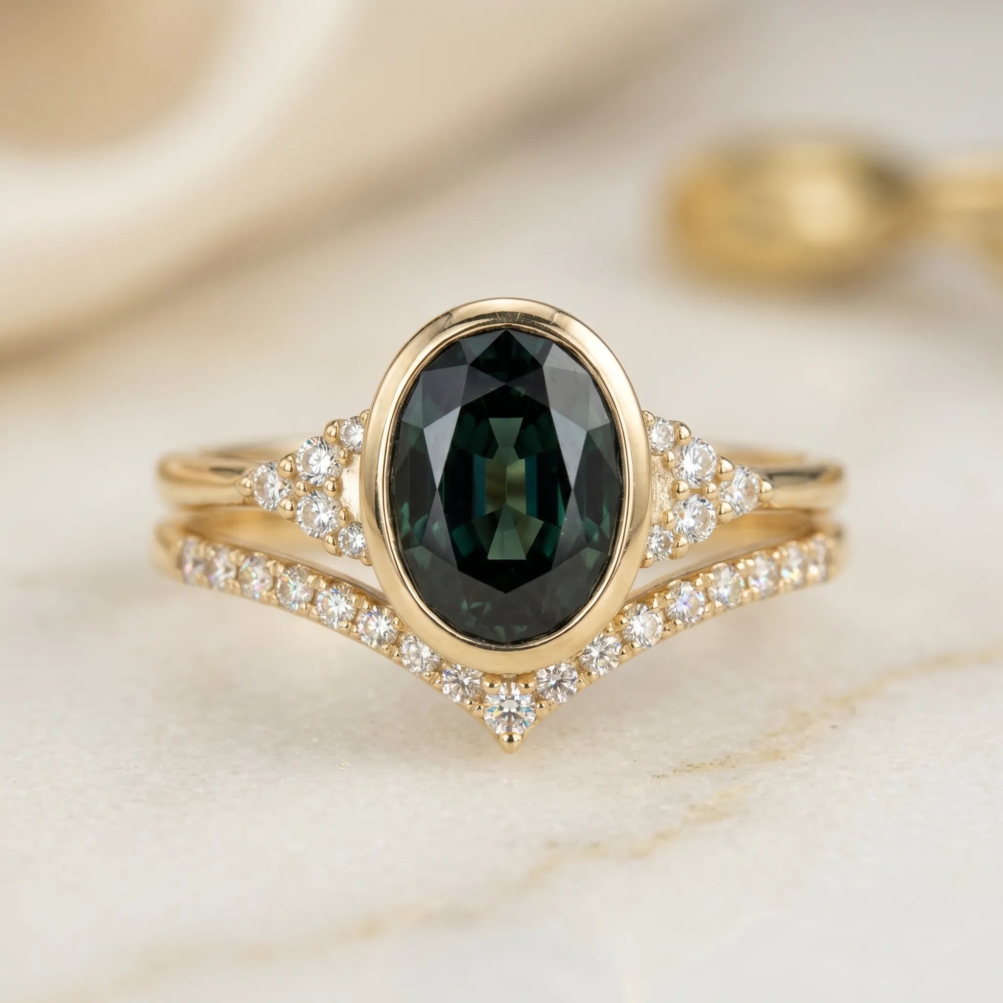 Treat Yourself to Breathtaking Brilliance: Natural D/F VS Diamond Chevron Ring--Last Day Sale-90% OFF🔥
