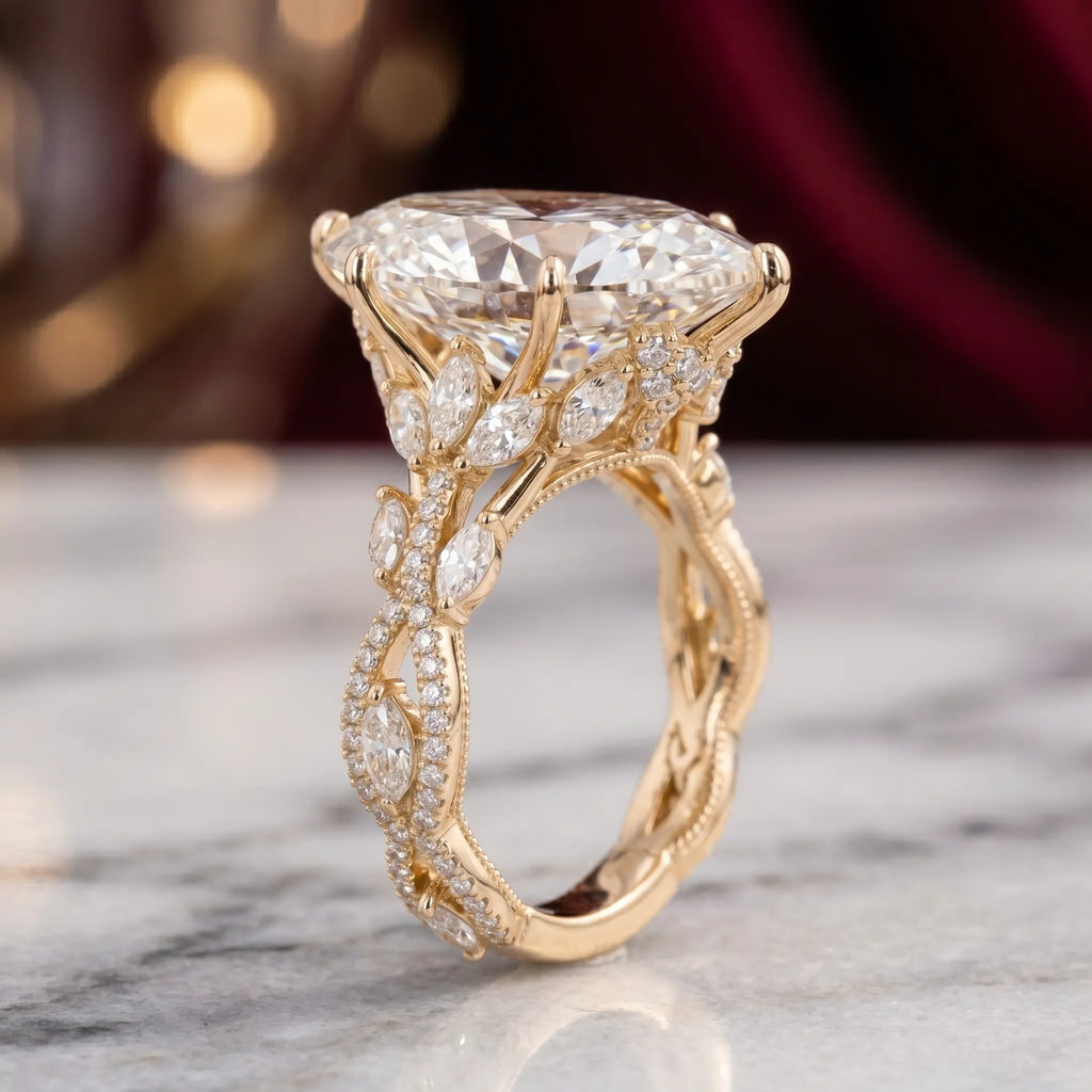 The Marquise Magic: Instantly Elongate and Flatter Your Fingers--Last Day Sale-90% OFF🔥