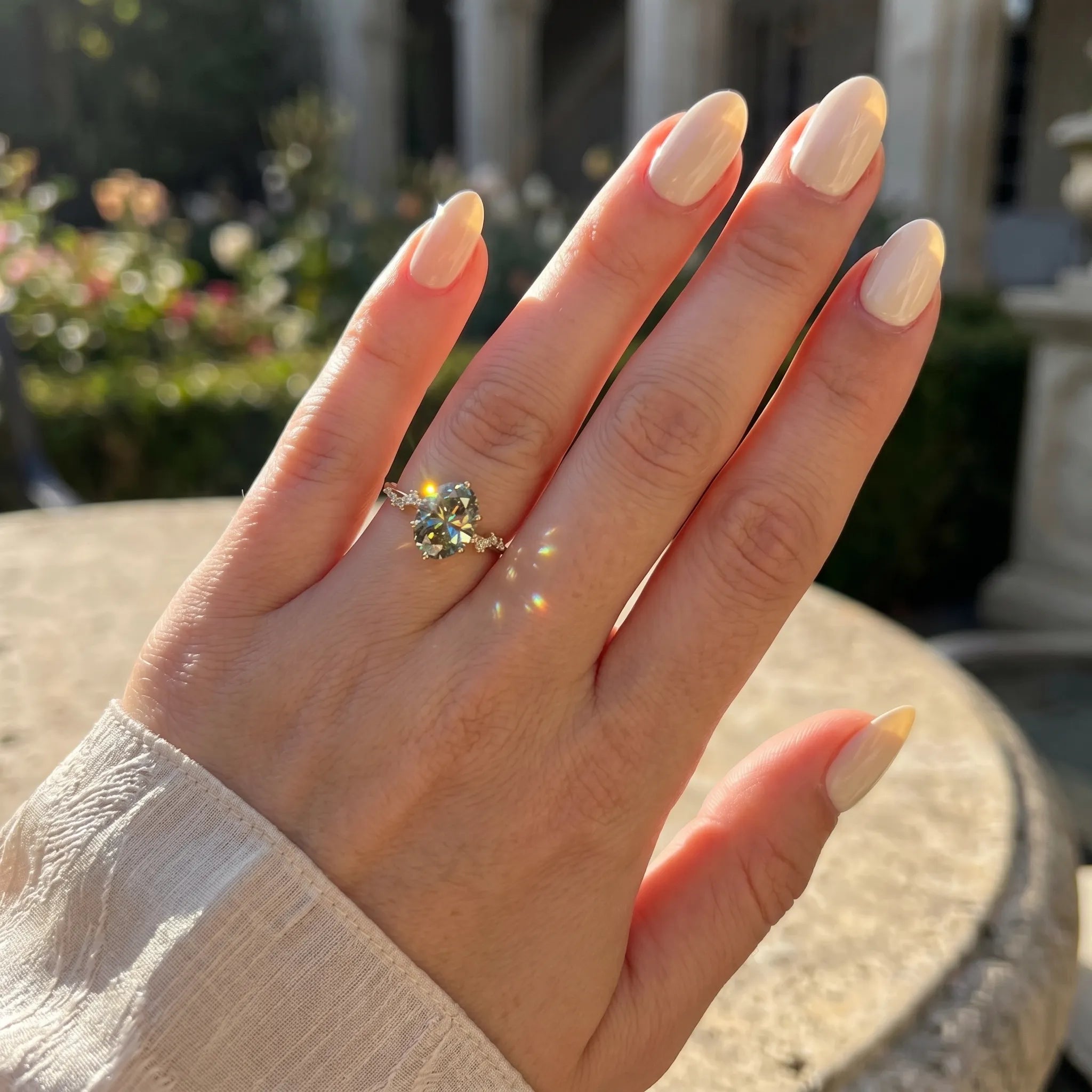 Vintage Oval Peridot Green Ring | 14K Gold Plated 925 Sterling Silver | Hypoallergenic Heirloom Elegance--Last Day Sale-90% OFF🔥