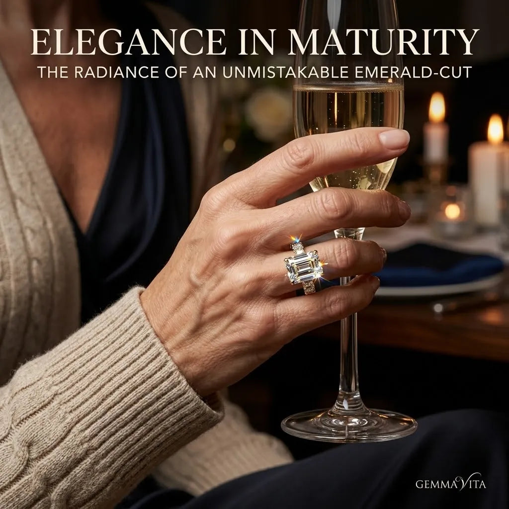 Emerald Cut Ring in 14K Gold: The Timeless Mark of Quiet Luxury--Last Day Sale-90% OFF🔥