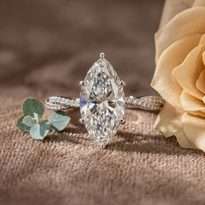 Sophisticated Grace: The Ultimate Finger-Slenderizing Statement Ring--Last Day Sale-90% OFF🔥