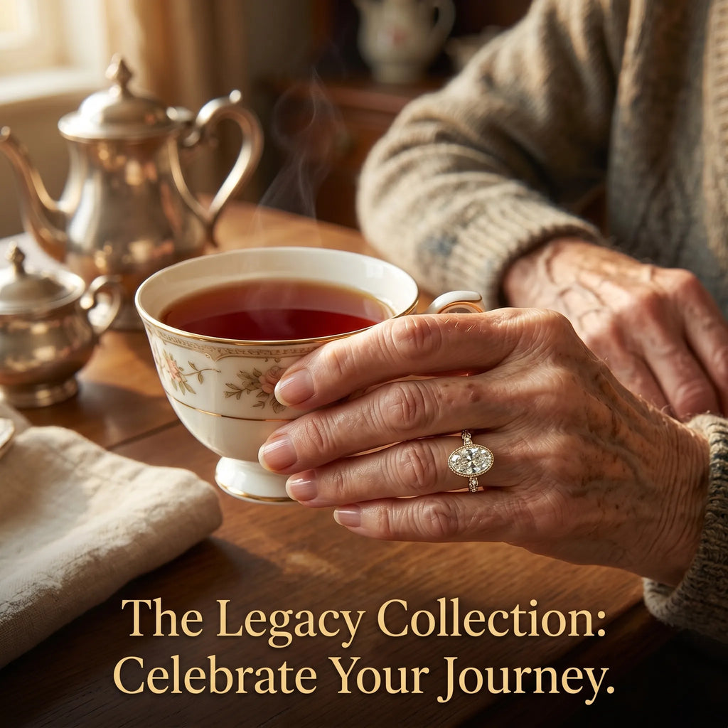 The Heritage Bezel Ring: Snag-Free Vintage Elegance with Brilliant Lab-Grown Diamonds--Last Day Sale-90% OFF🔥