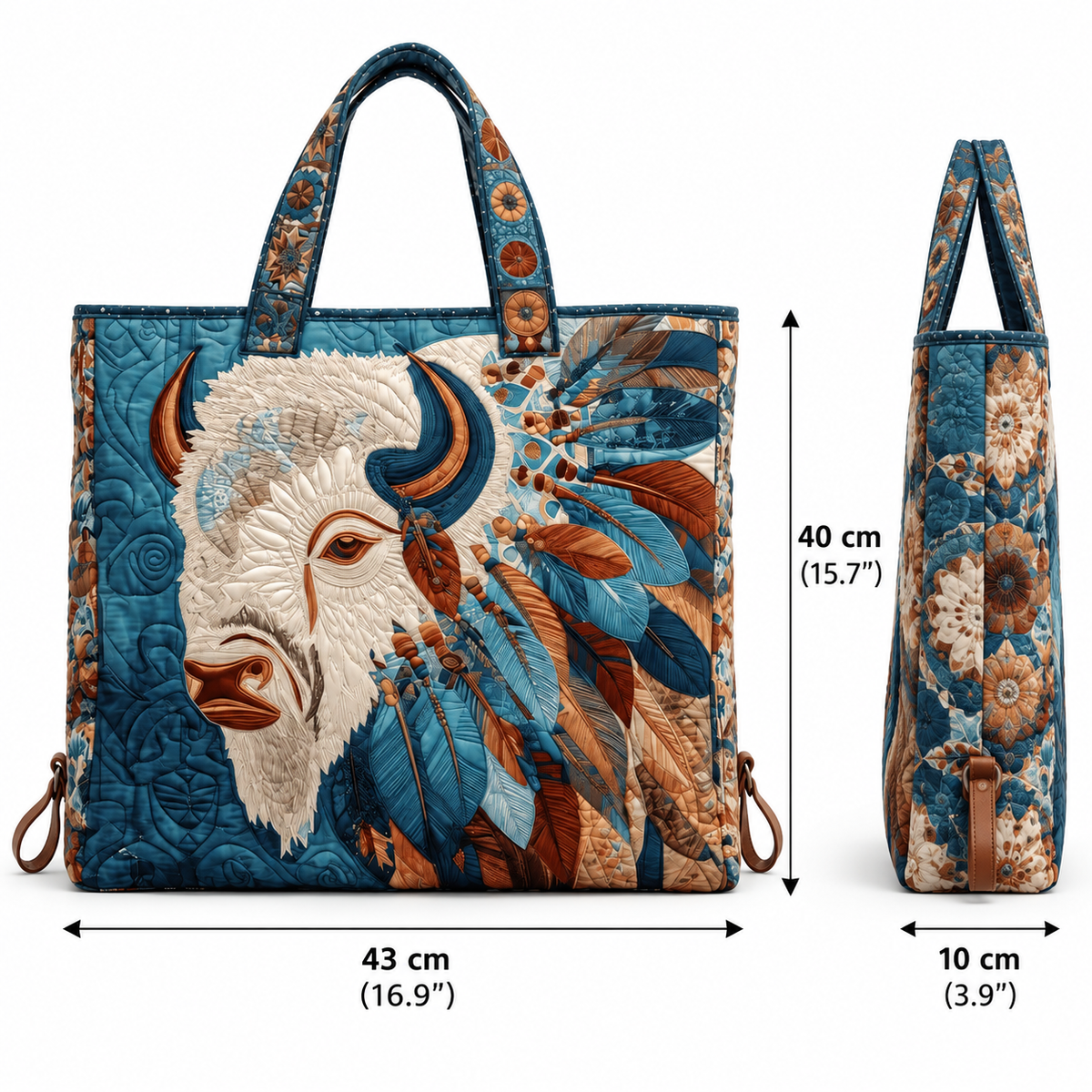 ✨Last Day 90% OFF✨Handmade Native American Quilted Tote Bag