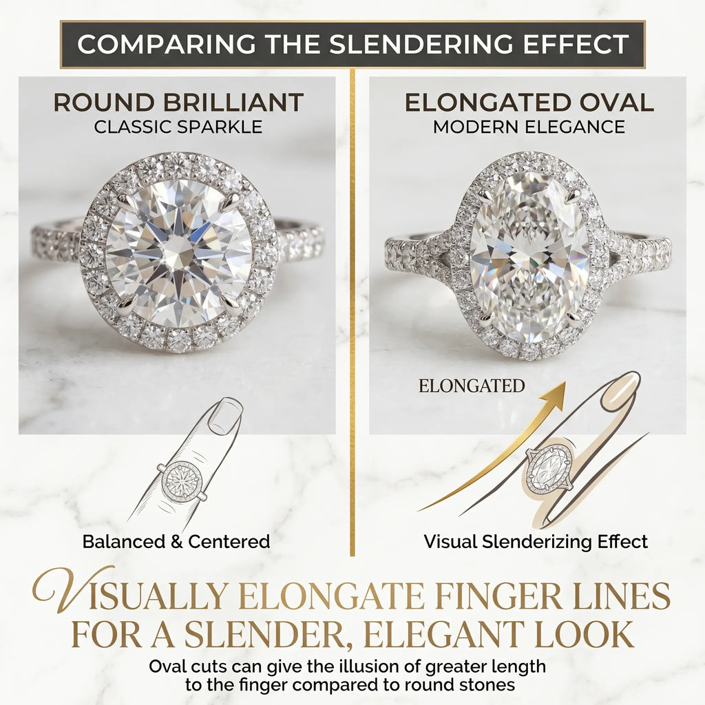 The Ultimate Anniversary Upgrade:  Oval Halo Split-Shank Ring – Flattering, Comfortable & Worry-Free Luxury--Last Day Sale-90% OFF🔥