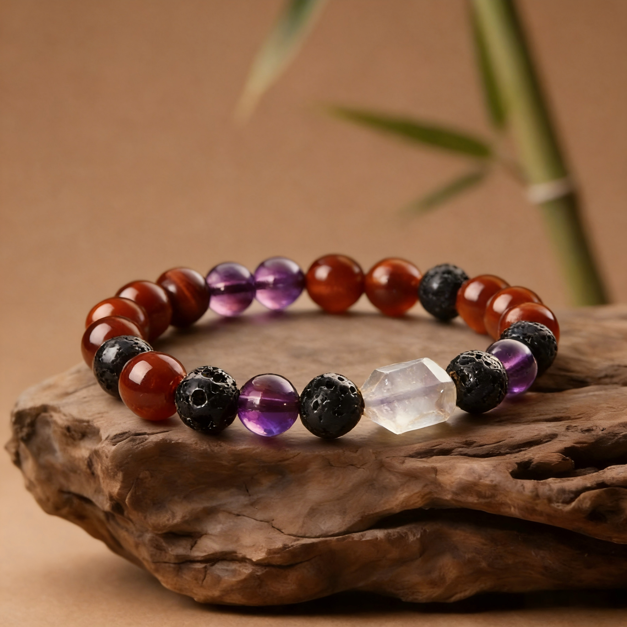 Volcanic Energy Gemstone Bracelet