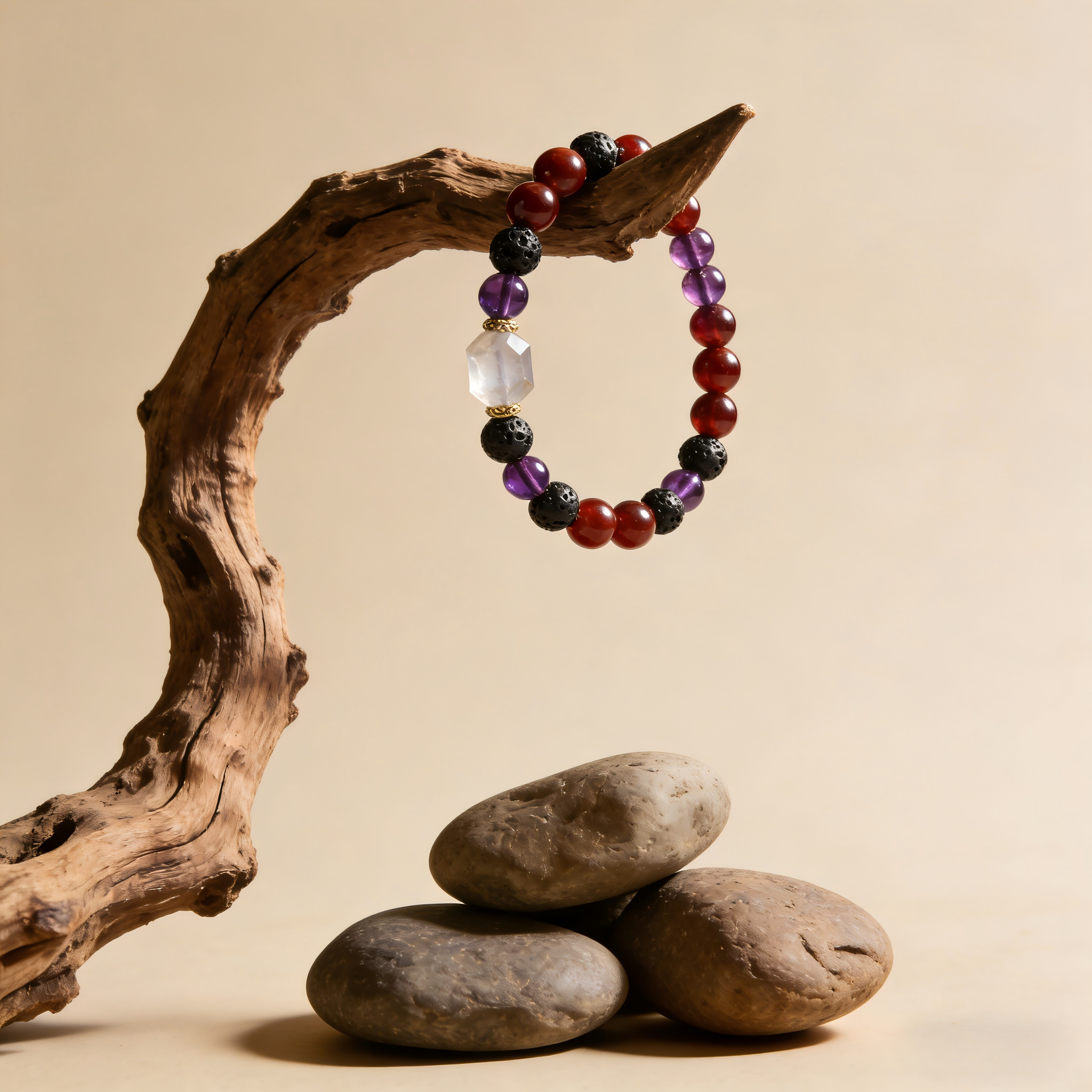 Volcanic Energy Gemstone Bracelet