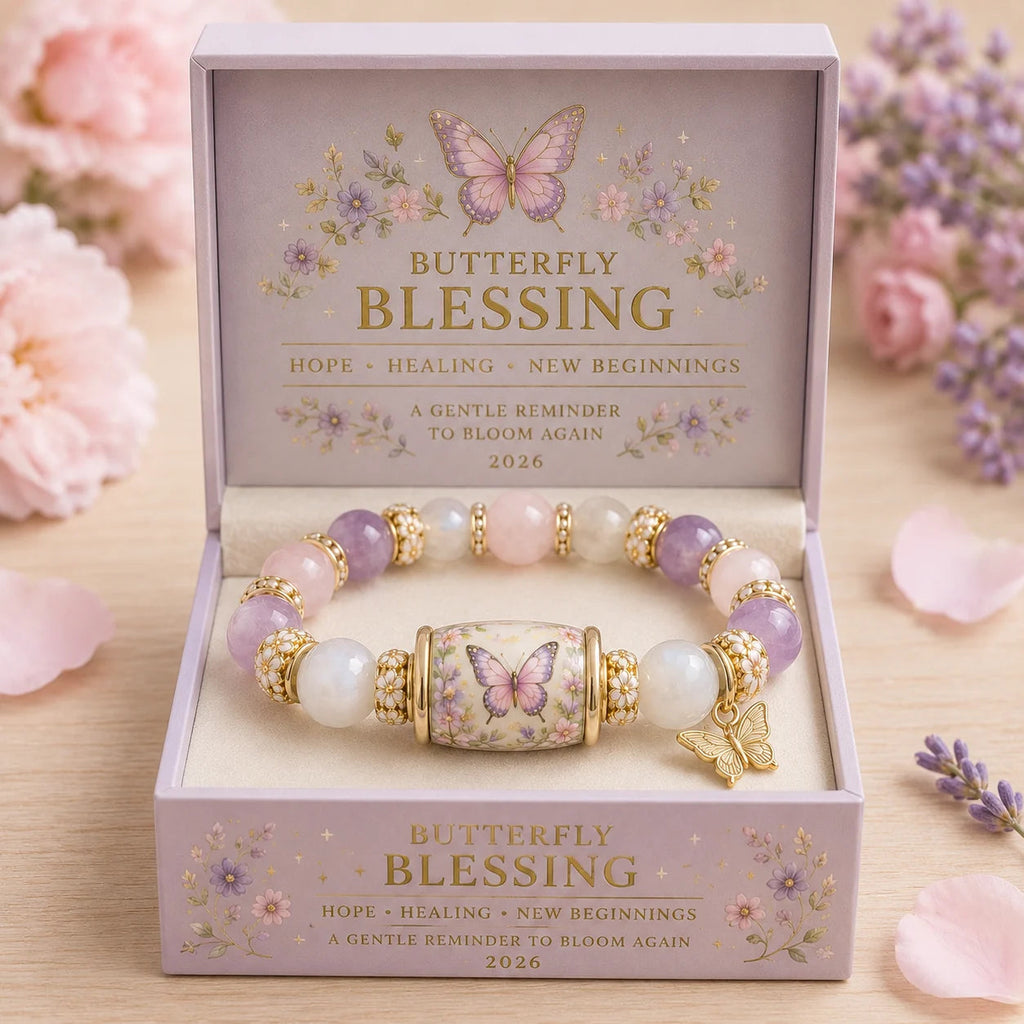 ✨Last Day 90% OFF✨🦋Butterfly Blessing Bracelet  | 2026 Limited Edition Bracelet - Only 8 Left