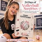 🔥Last Day 90% OFF🔥Court Countdown – 24-Day Volleyball Advent Calendar for Girls