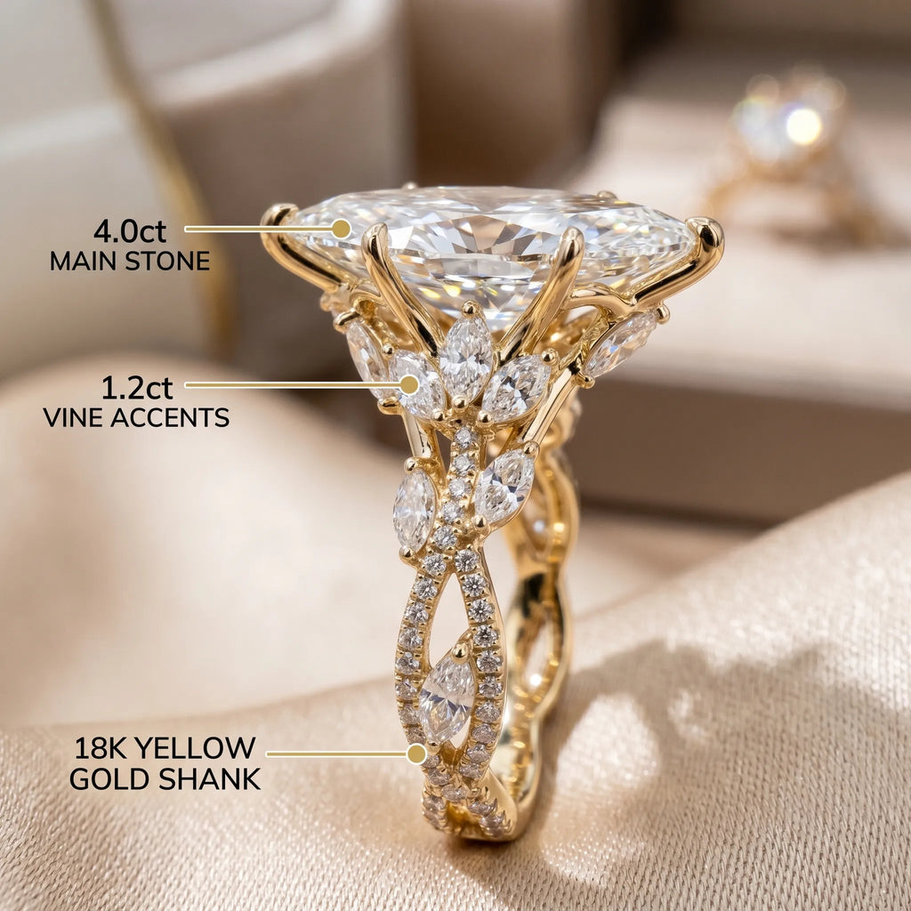The Marquise Magic: Instantly Elongate and Flatter Your Fingers--Last Day Sale-90% OFF🔥