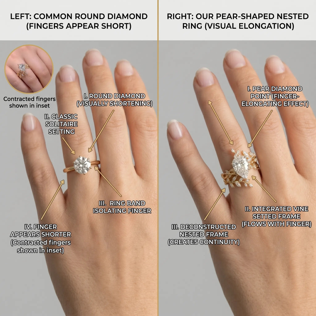 The 'Eternal Vine' Pear Enhancer Set: Elongate Your Fingers & Celebrate Your Growing Love--Last Day Sale-90% OFF🔥